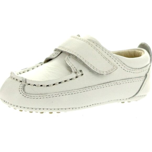 Cole Haan MiniJohny White. ChildB flats-shoes 3 NEW - Picture 1 of 4